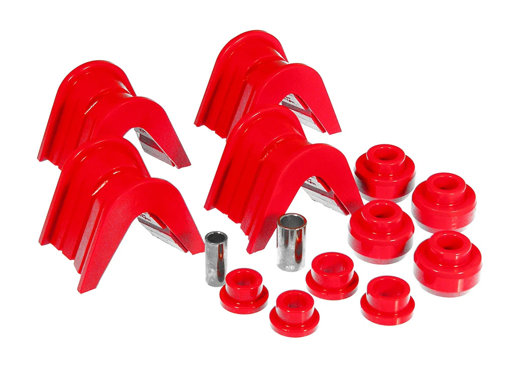 FORD TRUCKS 2WD/4WD Full Size F100 - F150 - Bronco (66-79) Complete 14-Piece Bushing Kit - 7° Offset #6-1903