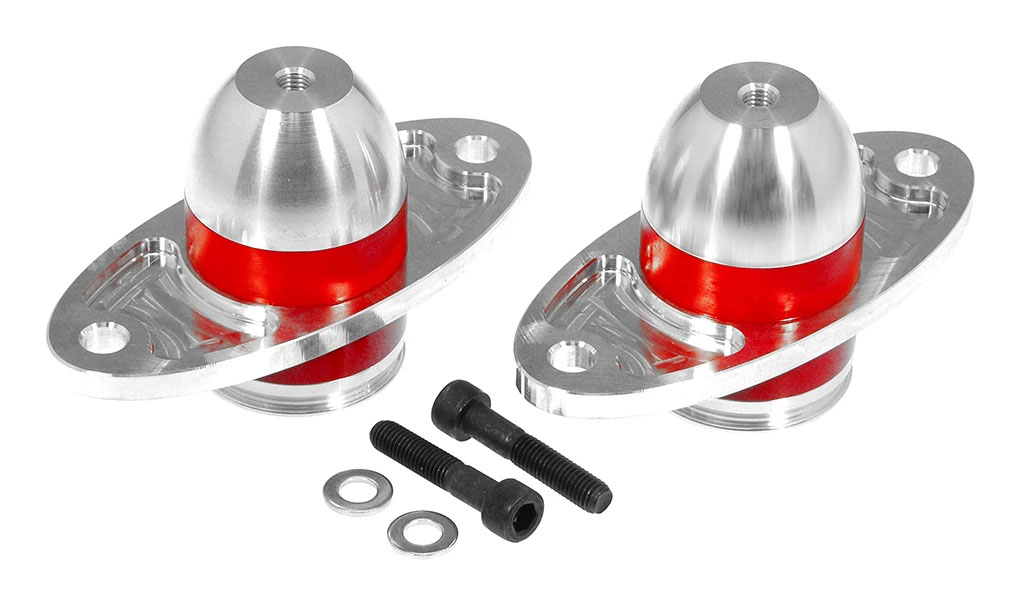 FORD Mustang 4.0L & 4.6L (05-17) Billet Alumimum and Urethane Bullet Motor Mount Kit #6-505