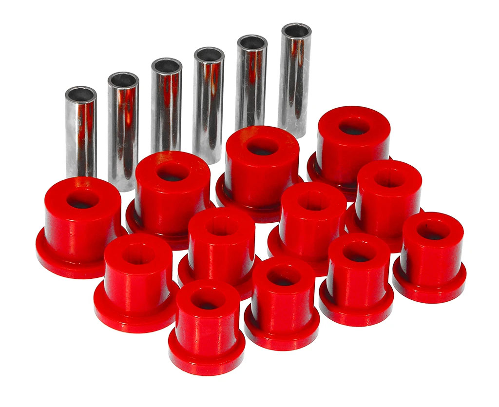 CHEVY/GMC TRUCKS 2WD Pickup 3/4 & 1 Ton with 2600 to 3500 Ibs. Spring Rating (81-87) Rear Spring Eye & Shackle Bushing Kit (w/ 1-3/8” OD Frame Shackle Bushings) #7-1004