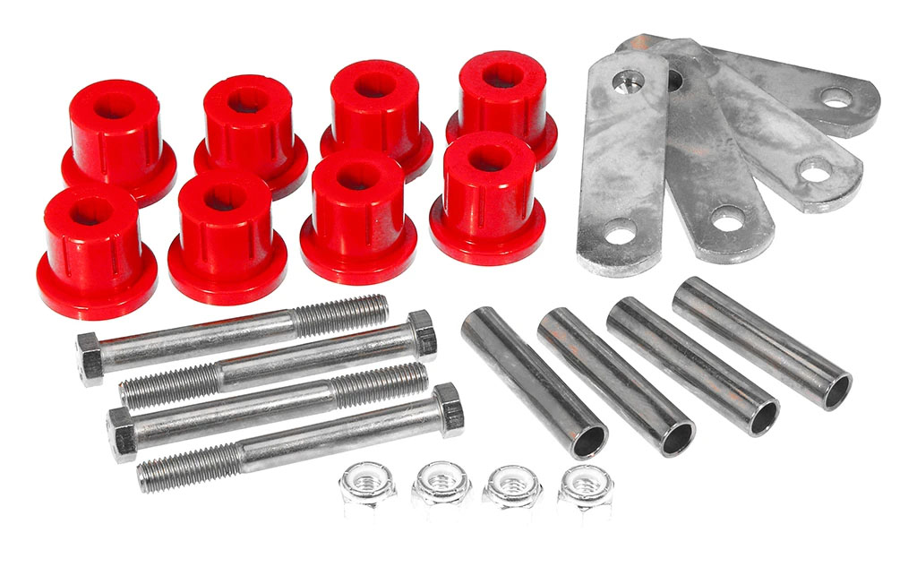 PONTIAC Firebird (67-69) Rear Heavy Duty Shackle Kit (Mono Leaf) #7-1053