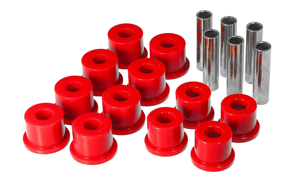 CHEVY/GMC TRUCKS 4WD Pickup 1 Ton (88-98) Rear Spring Eye & Shackle Bushing Kit (w/1-1/2” OD Frame Shackle Bushings) #7-1054