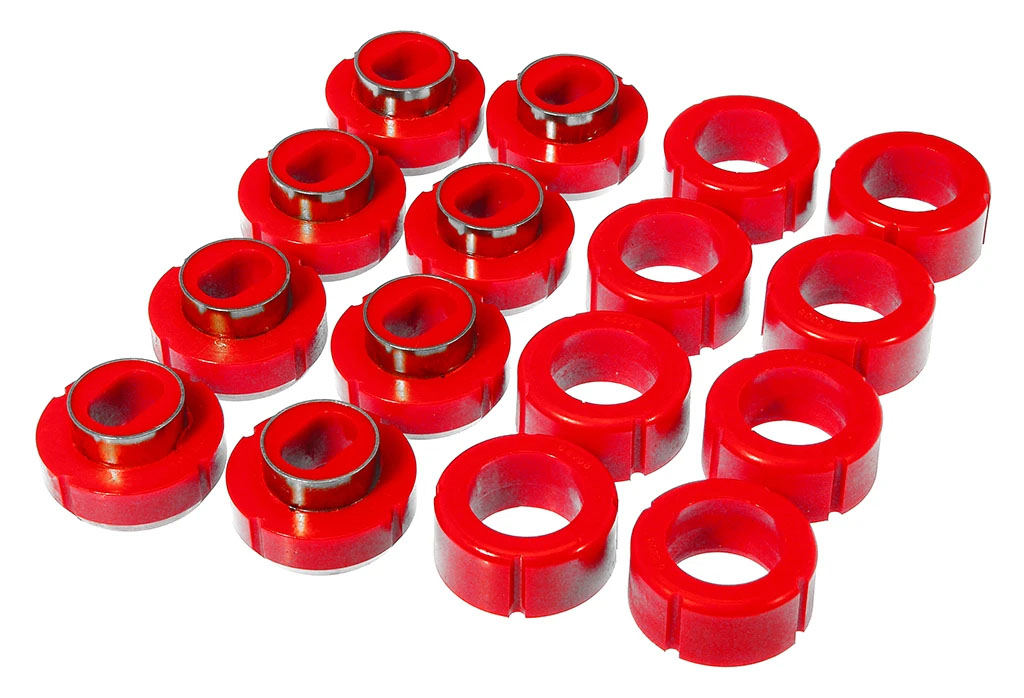 CHEVY/GMC TRUCKS 2WD Pickup 3/4 & 1 Ton – 81-91 Crew Cab Only – 16 Bushing Kit #7-111